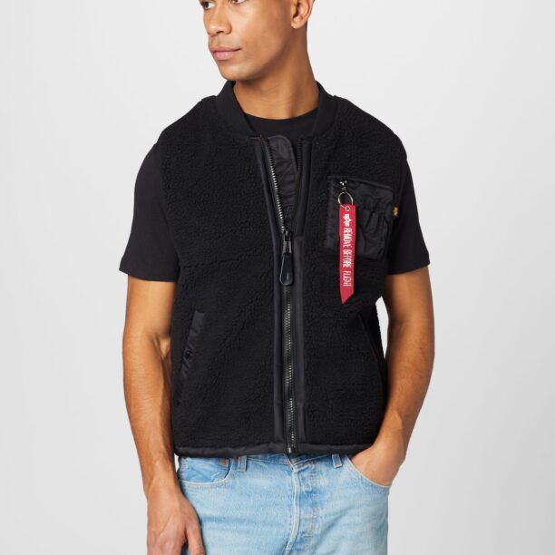 ALPHA INDUSTRIES Vestă  negru