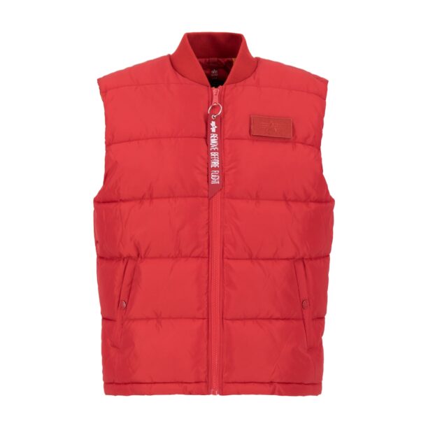 ALPHA INDUSTRIES Vestă  roșu pepene