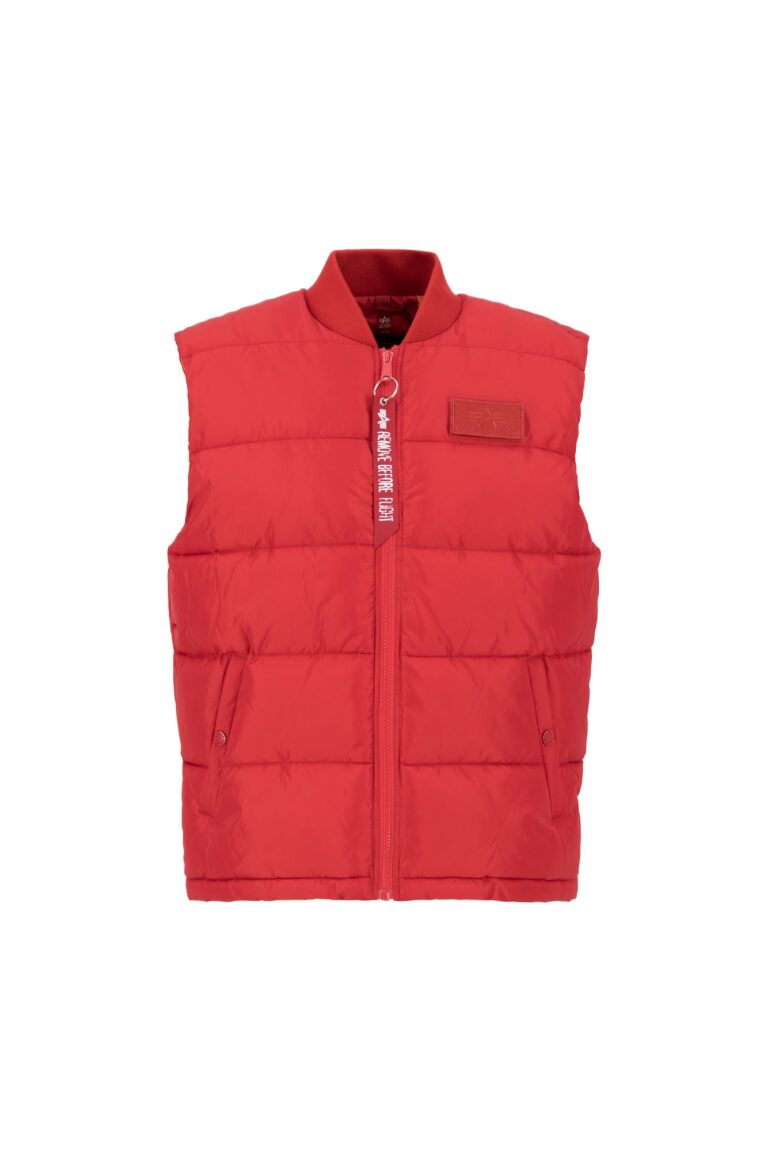 ALPHA INDUSTRIES Vestă  roșu pepene