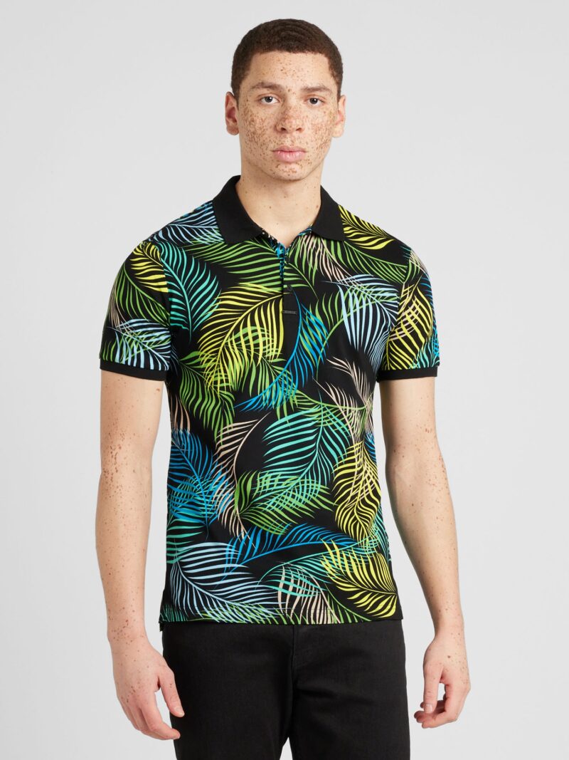 ANTONY MORATO Tricou  albastru / galben / verde / negru