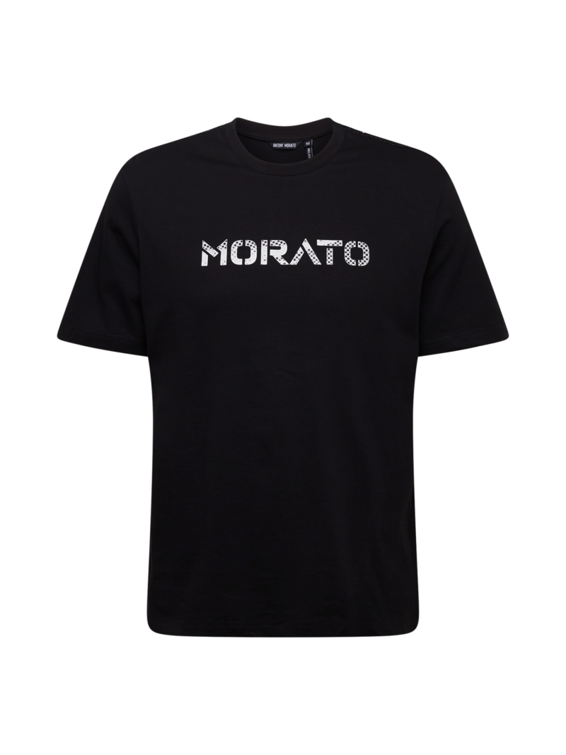 ANTONY MORATO Tricou  gri argintiu / negru