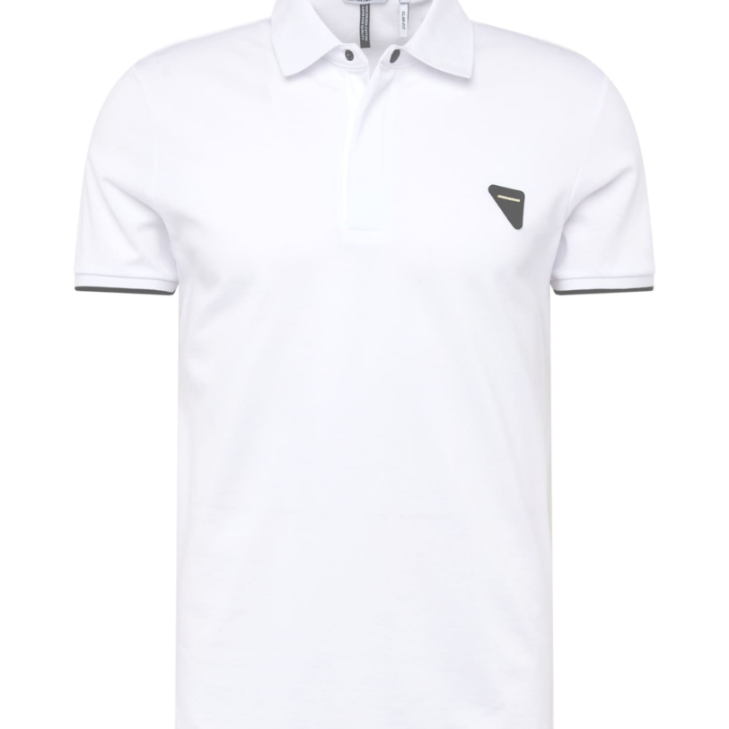 ANTONY MORATO Tricou  gri închis / alb