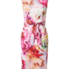 APART Rochie  bej / gri fumuriu / roz / roșu pastel