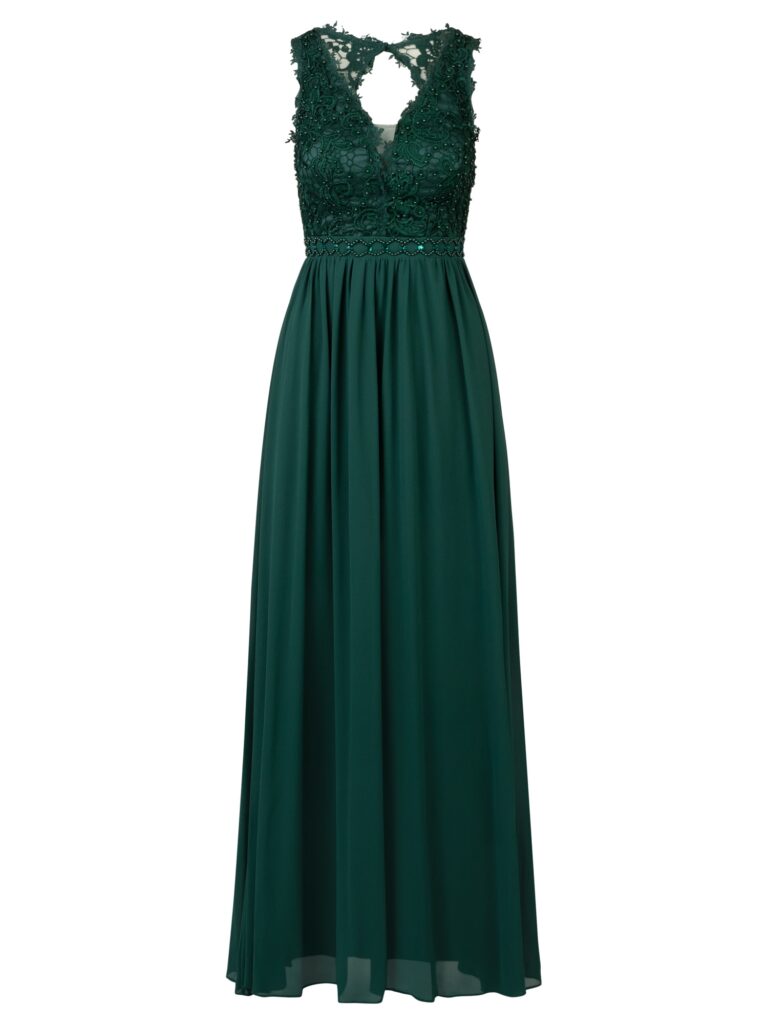 APART Rochie de seară  verde smarald