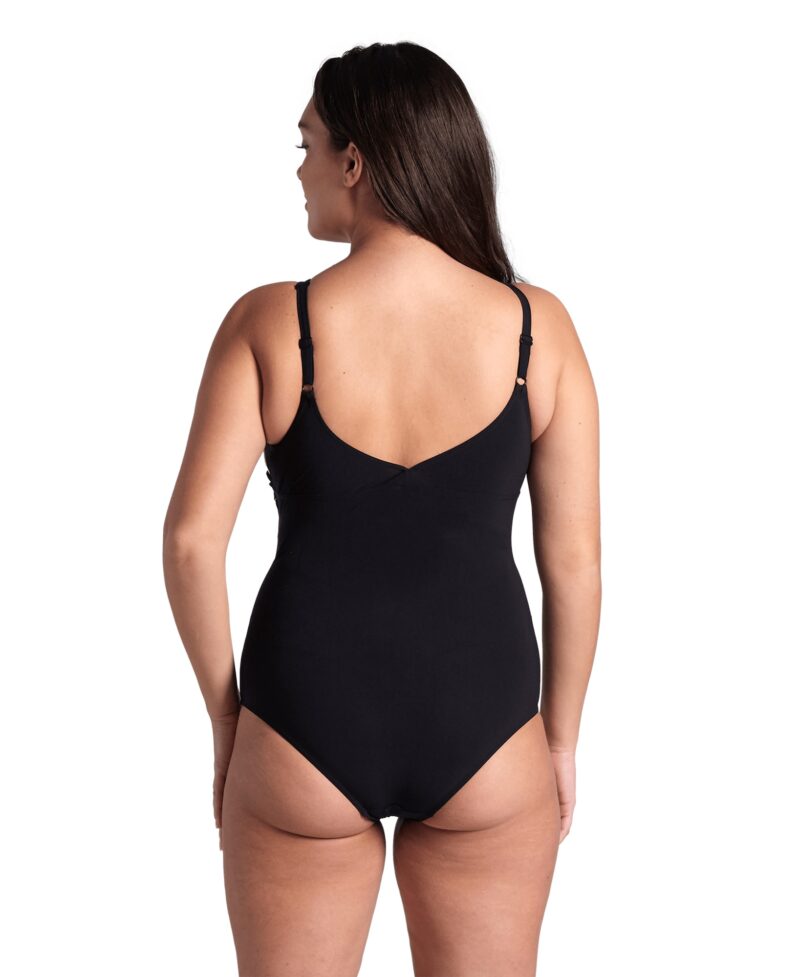 ARENA Costum de baie modelator 'SHAPEWEAR JEWEL PLUS'  negru / alb