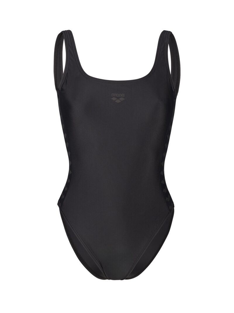 ARENA Costum de baie sport 'TEAM STRIPE'  negru