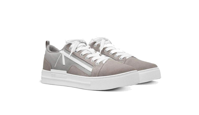 ARKK Copenhagen Sommr Canvas PET Suede R-H20 Ice 8 Grey White - Men