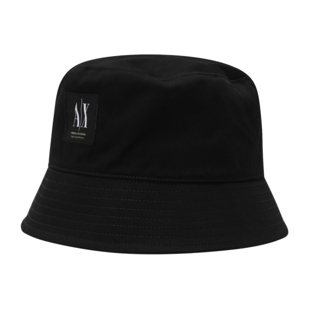 ARMANI EXCHANGE Pălărie 'CAPPELLO'  negru / alb