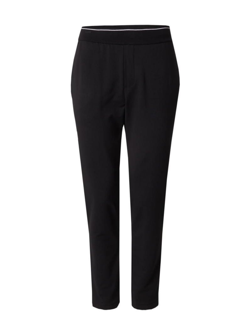 ARMANI EXCHANGE Pantaloni  negru / alb