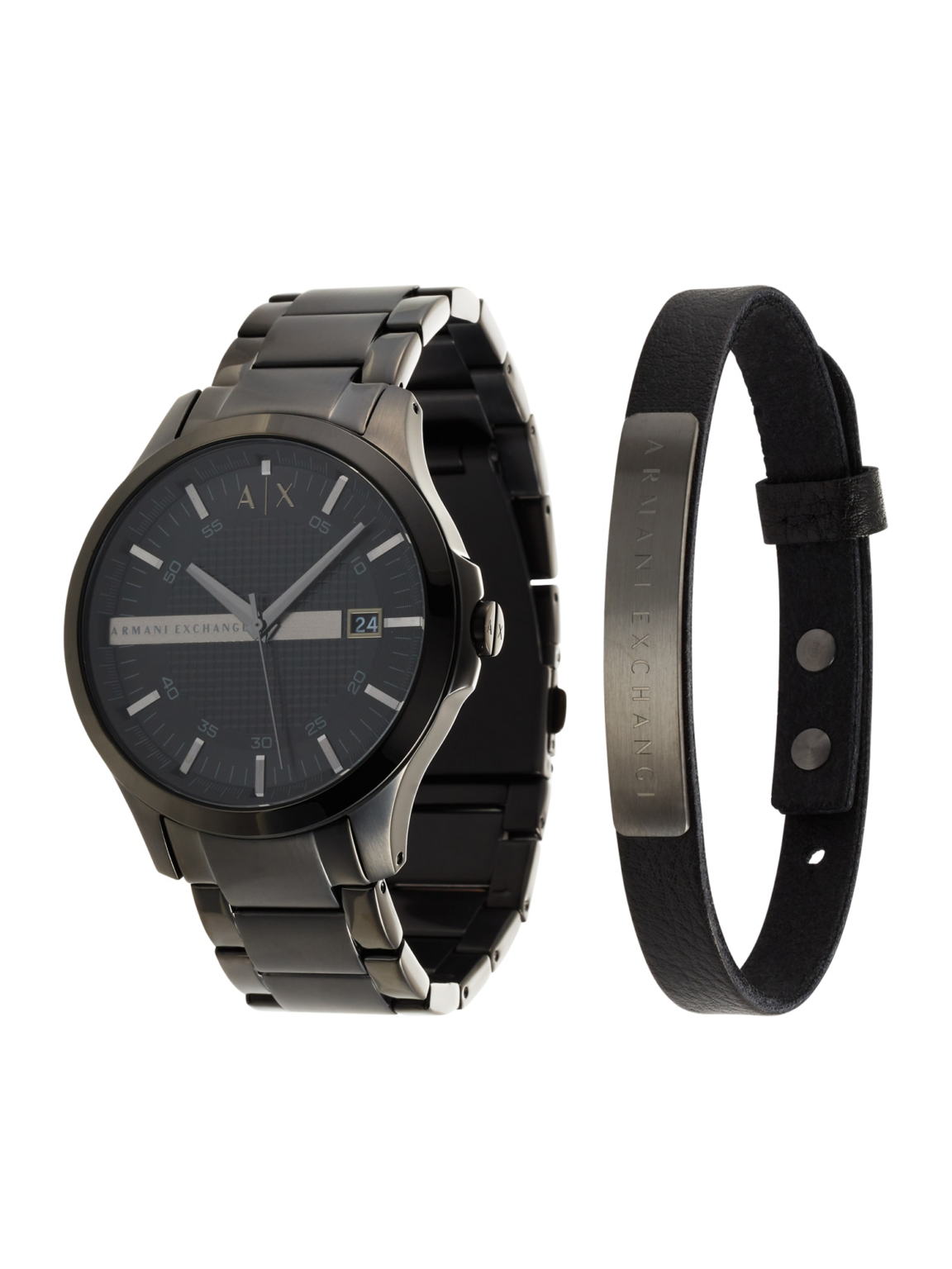 ARMANI EXCHANGE Set de bijuterii  negru