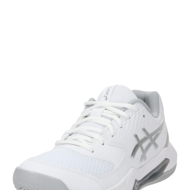 ASICS Pantofi sport 'Dedicate 8'  argintiu / alb