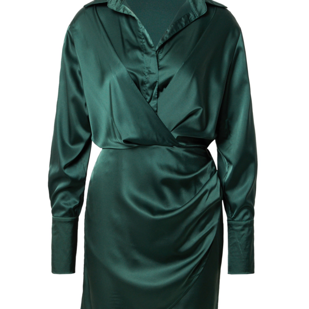 AX Paris Rochie  verde smarald