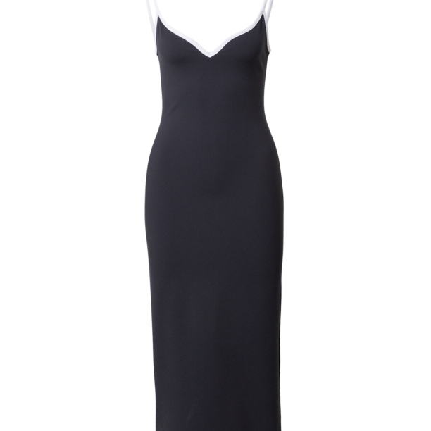 Abercrombie & Fitch Rochie  negru / alb