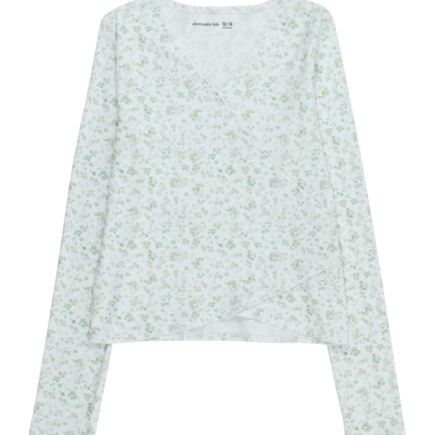 Abercrombie & Fitch Tricou 'ESSENTIAL'  verde / verde pastel