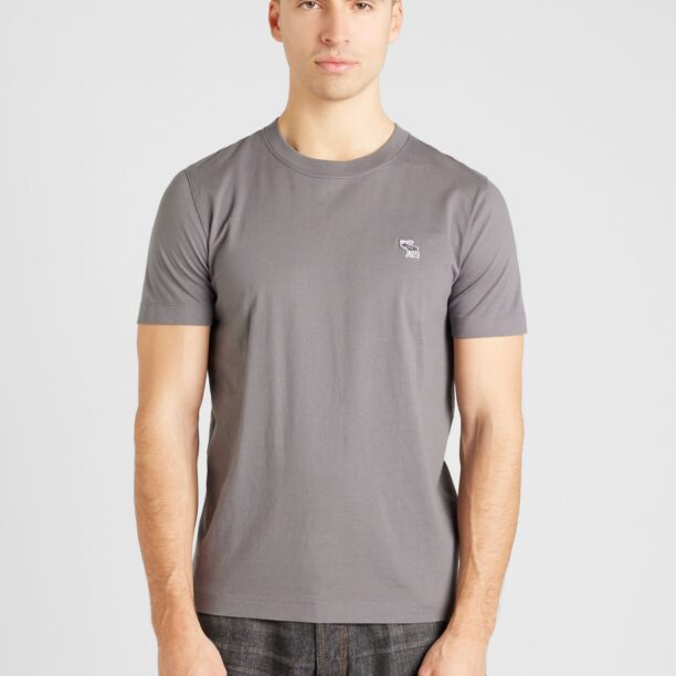 Abercrombie & Fitch Tricou  bej / gri taupe / gri deschis / negru / alb