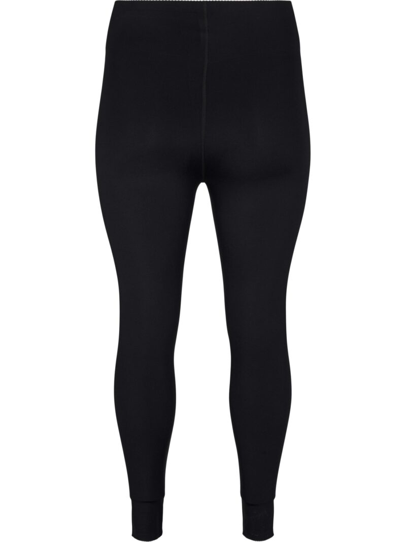 Active by Zizzi Pantaloni sport 'ADORTHE'  negru / alb