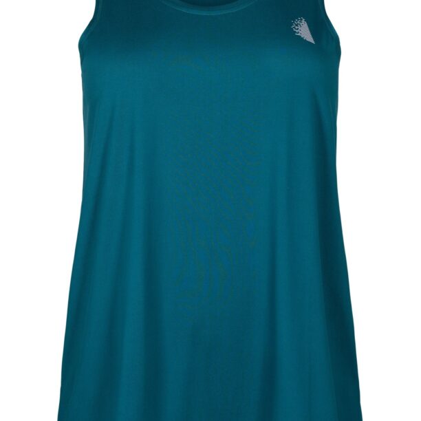 Active by Zizzi Sport top 'ABASIC'  gri / verde petrol