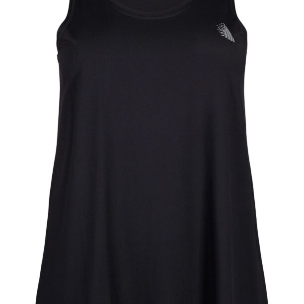 Active by Zizzi Sport top  negru / alb