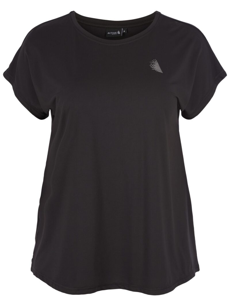 Active by Zizzi Tricou 'Abasic'  negru