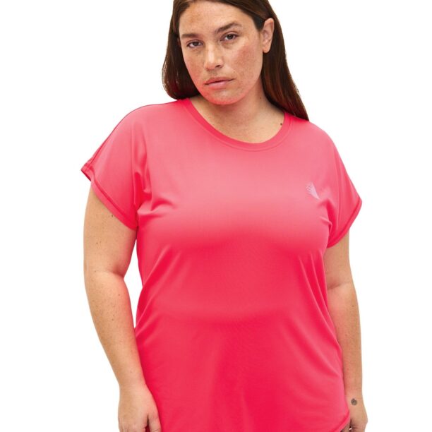 Cumpăra Active by Zizzi Tricou 'Abasic'  roz neon