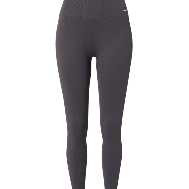 Aim'n Pantaloni sport 'RIBBED SEAMLESS TIGHTS'  gri închis