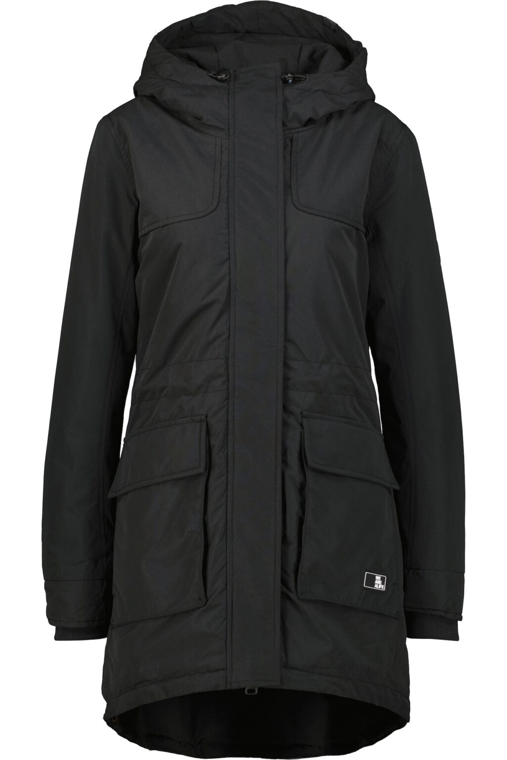 Alife and Kickin Parka de primăvară-toamnă 'CharlizeAK'  albastru noapte / alb