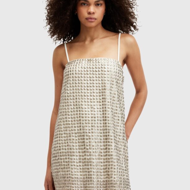 AllSaints Rochie de cocktail  auriu