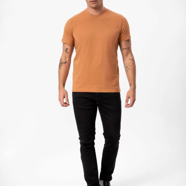 Anou Anou Tricou  maro caramel preţ