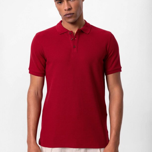 Anou Anou Tricou  roșu burgundy