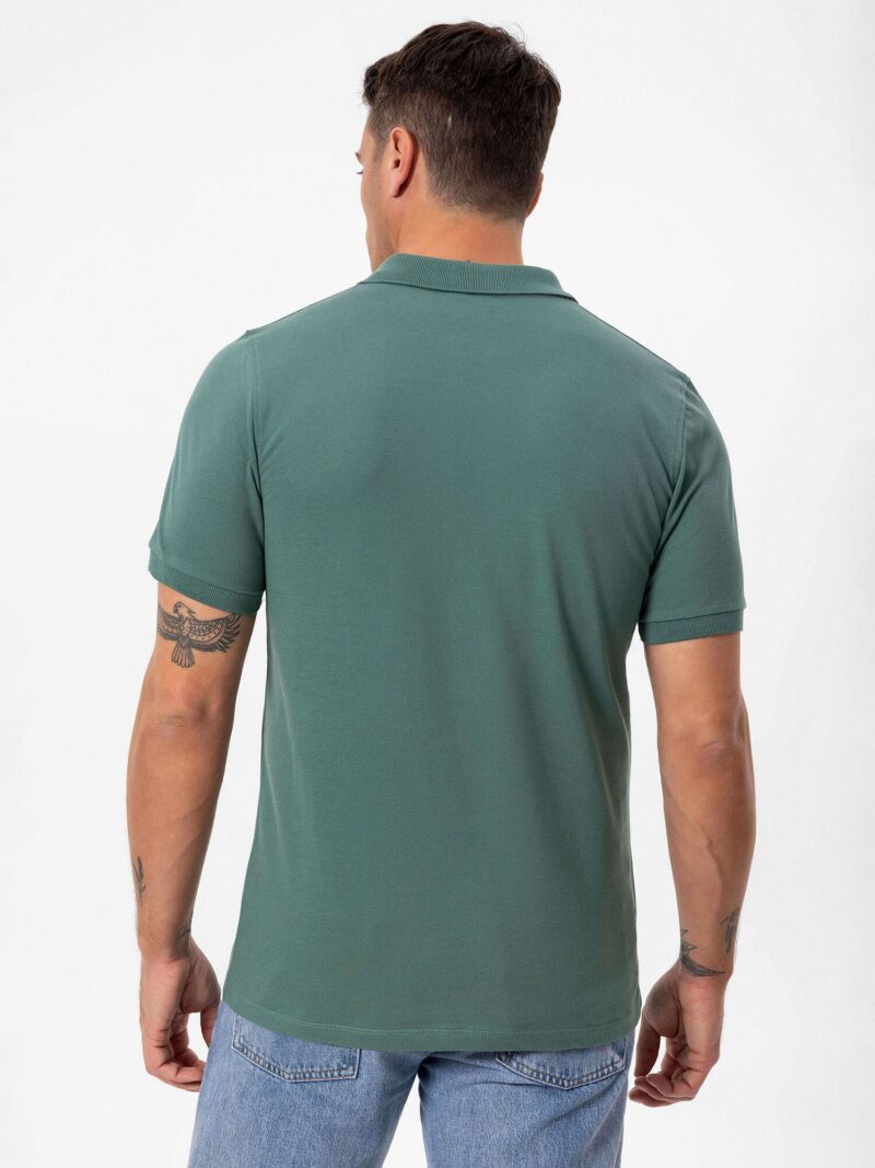 Original Anou Anou Tricou  verde / portocaliu / negru