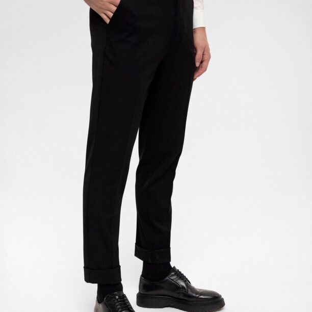 Original Antioch Pantaloni cu dungă  negru