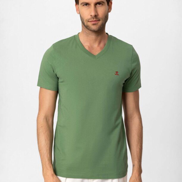 Preţ Antioch Tricou  bej / verde deschis / alb