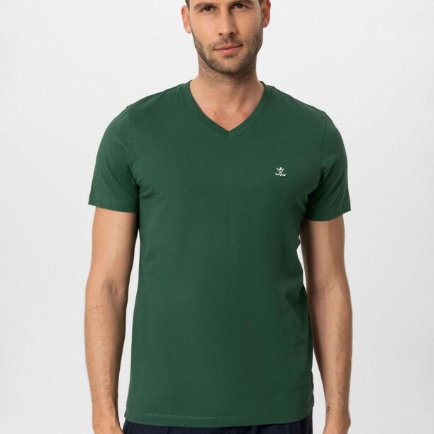 Antioch Tricou  bleumarin / verde pin