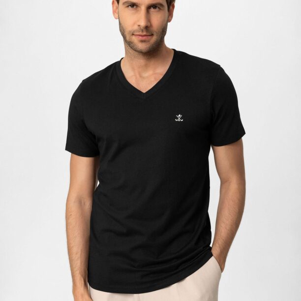 Antioch Tricou  negru / alb