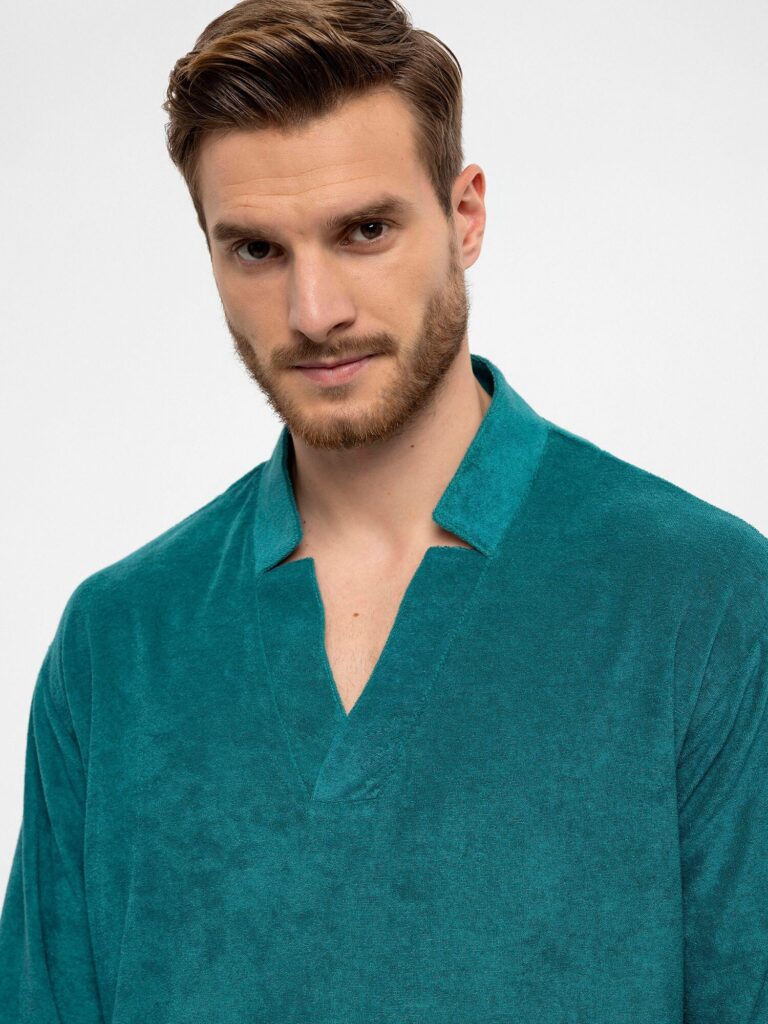 Original Antioch Tricou  verde petrol