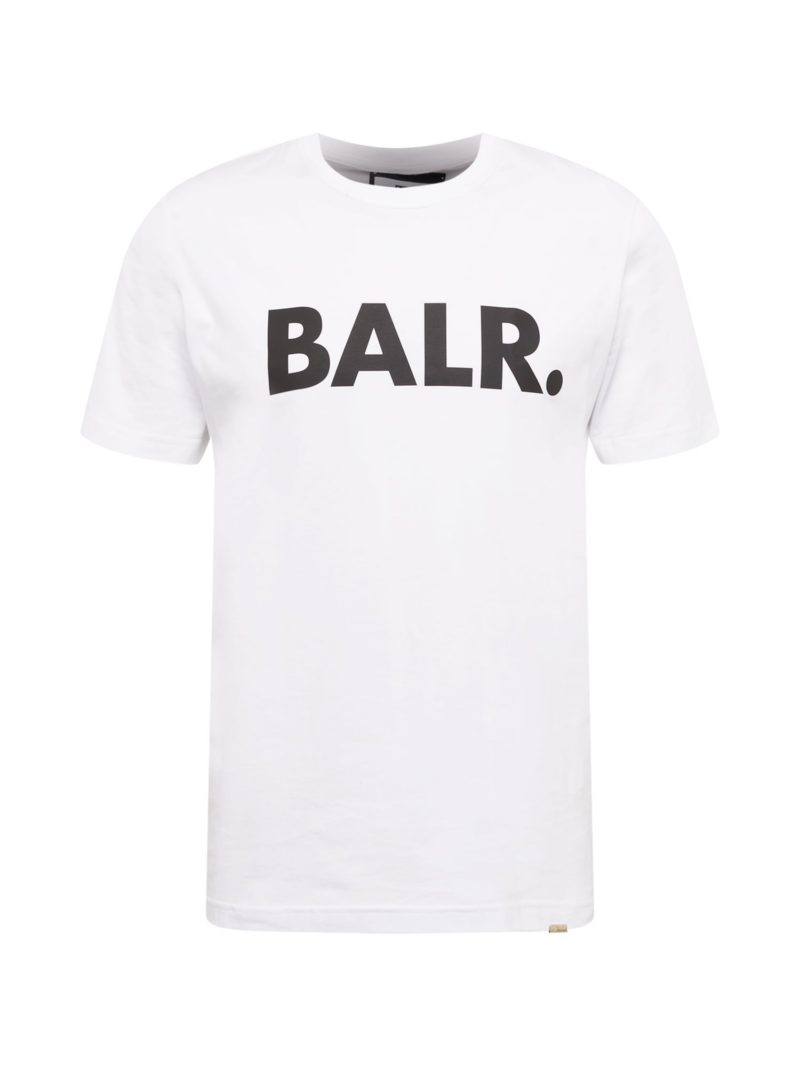 BALR. Tricou  negru / alb