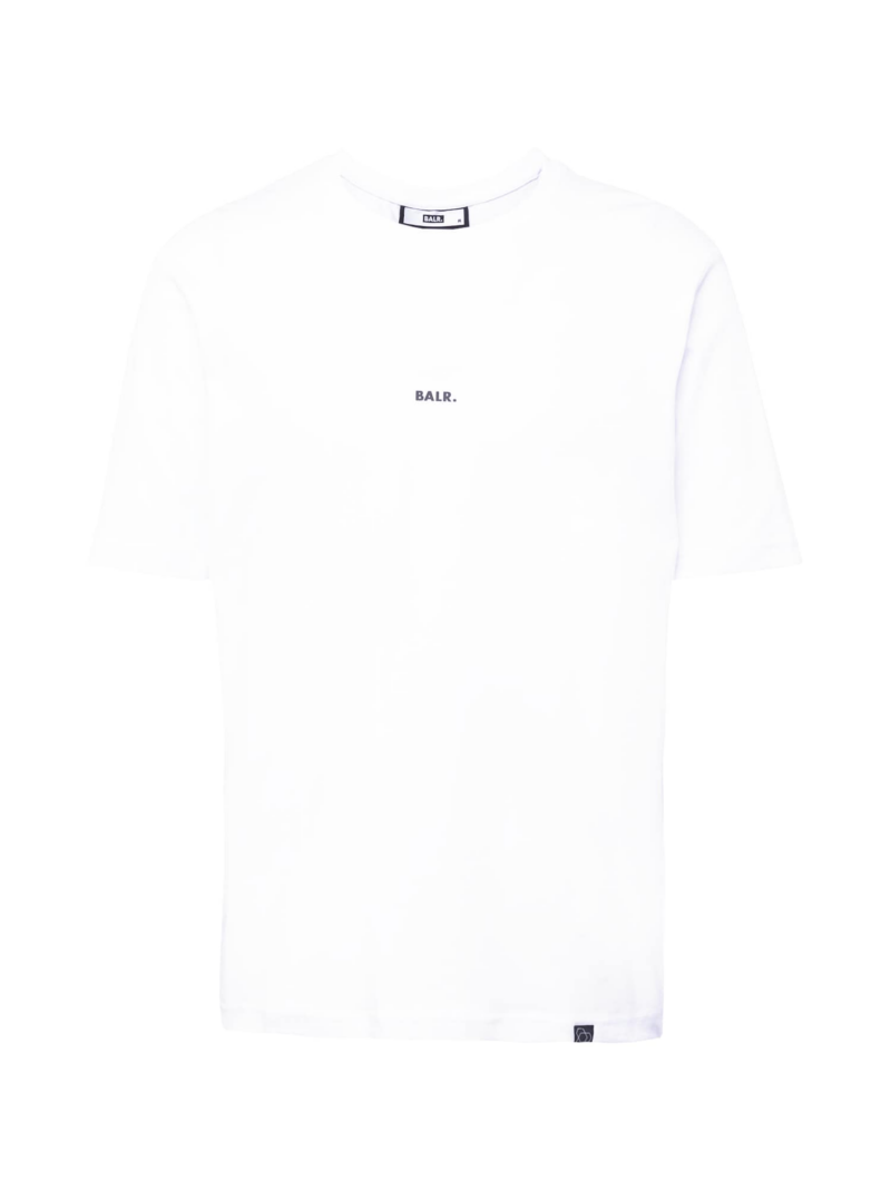 BALR. Tricou  negru / alb