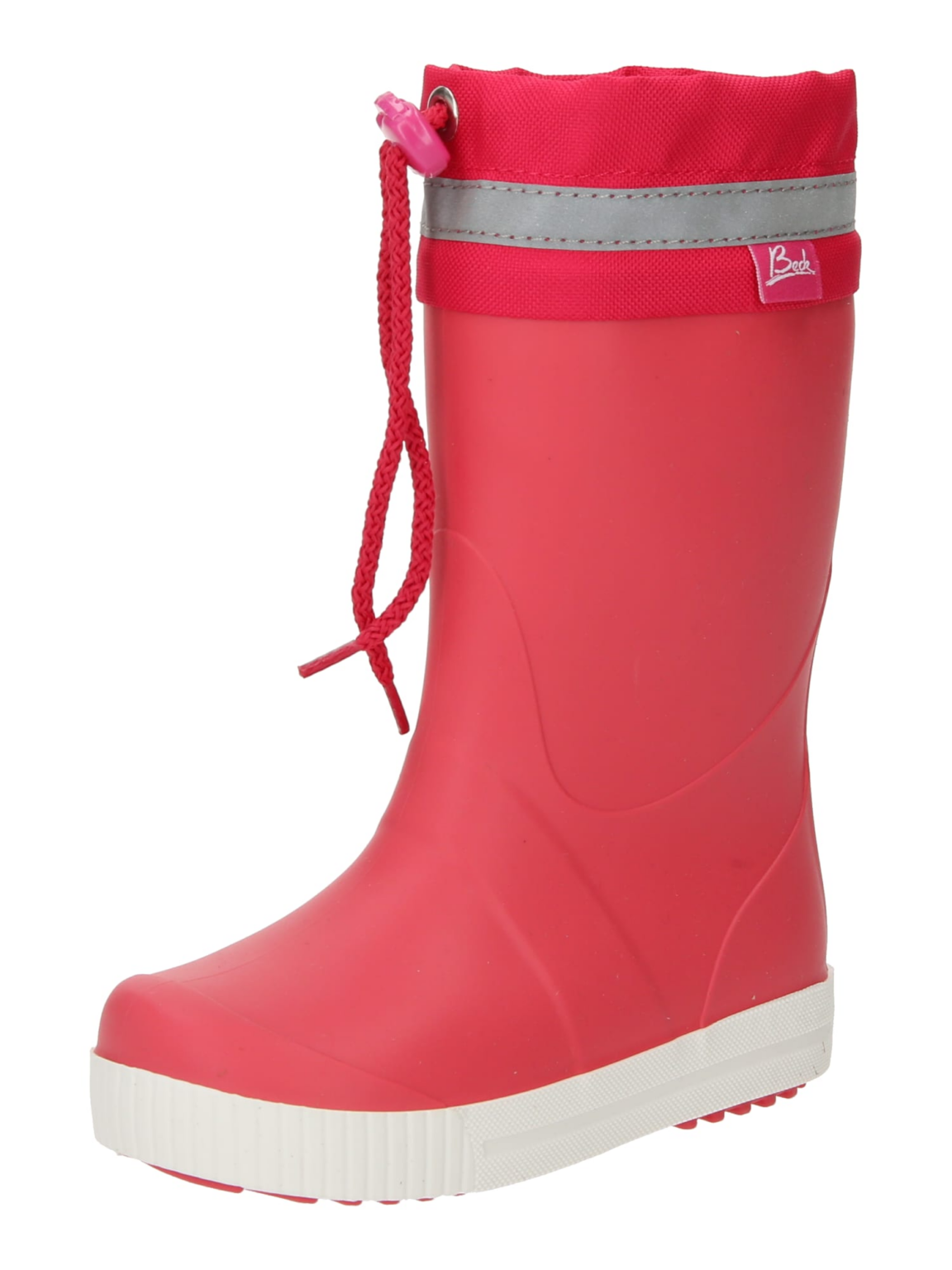 BECK Cizme de cauciuc 'Wellies'  gri / magenta