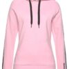 BENCH Bluză de molton 'Lounge Hoodie'  roz deschis