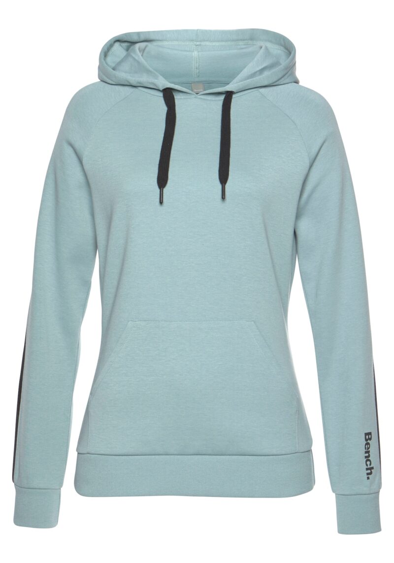 BENCH Bluză de molton 'Lounge Hoodie'  verde mentă