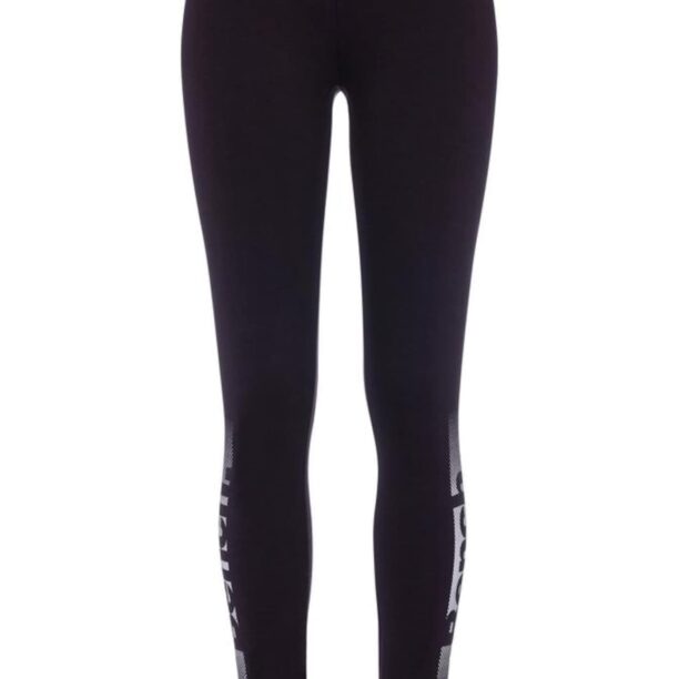 BENCH Leggings  negru / alb