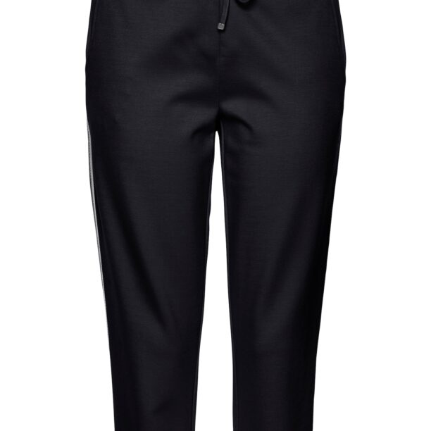 BENCH Pantaloni  negru / alb