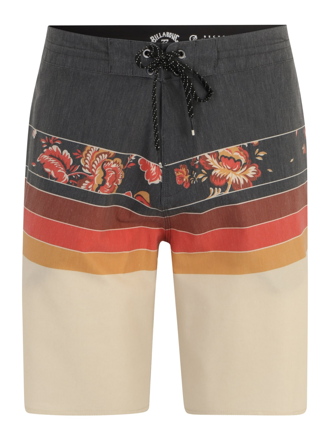 BILLABONG Pantaloni scurți apă 'SPINNER'  bej / maro / gri metalic / roșu