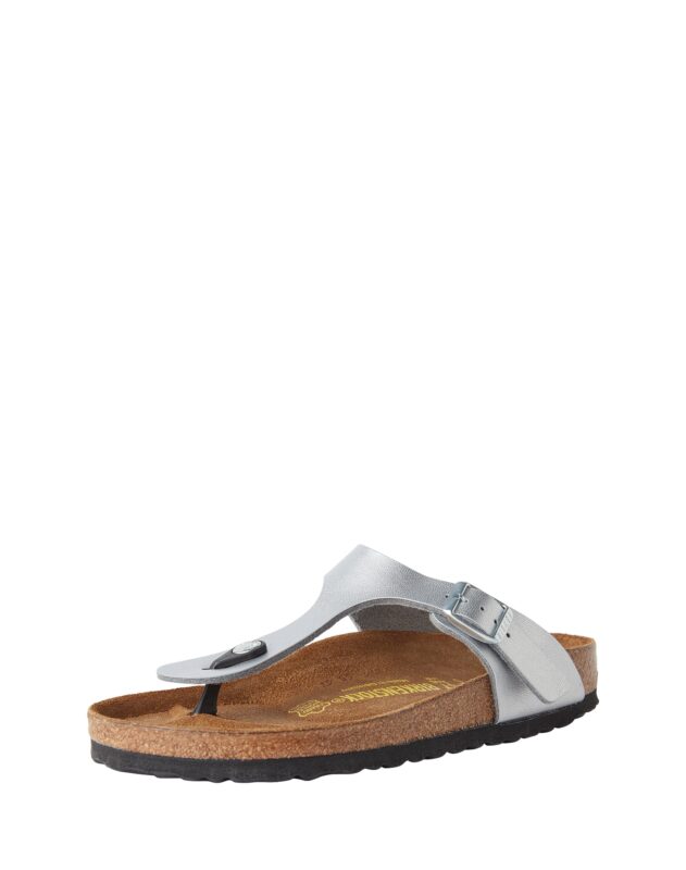 BIRKENSTOCK Flip-flops 'Gizeh'  argintiu