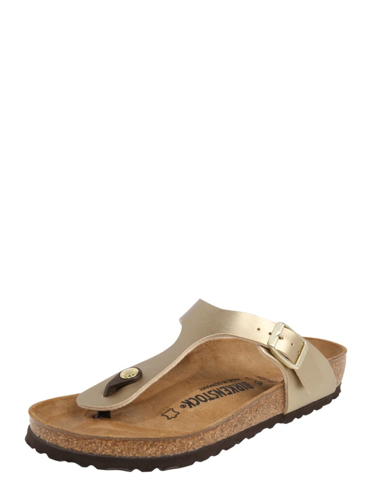 BIRKENSTOCK Flip-flops 'Gizeh'  auriu