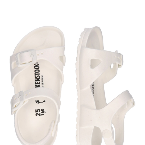 BIRKENSTOCK Pantofi deschiși 'Rio'  alb