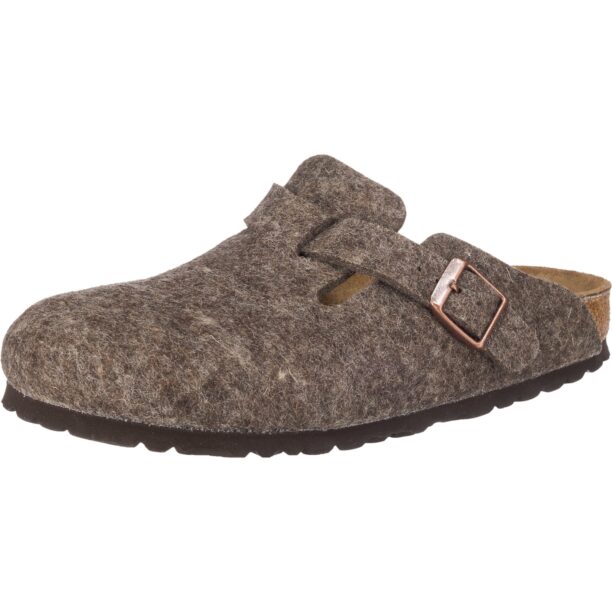 BIRKENSTOCK Papuci de casă 'Boston'  gri taupe