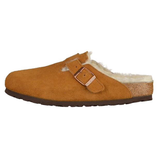 BIRKENSTOCK Papuci de casă 'Boston'  maro caramel