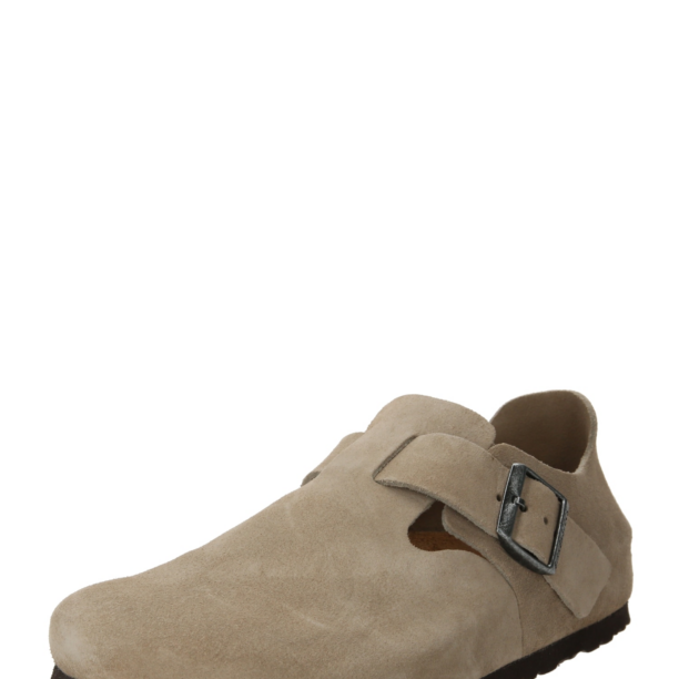 BIRKENSTOCK Papuci de casă 'London'  gri taupe