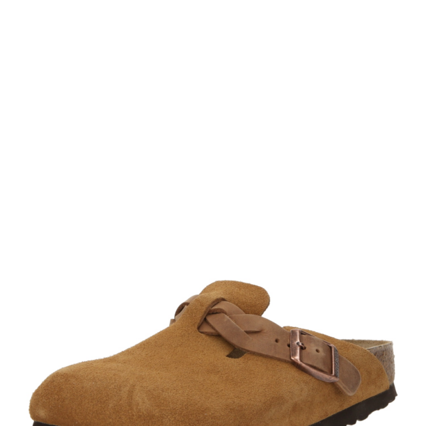 BIRKENSTOCK Saboţi 'Boston LEVE'  maro caramel